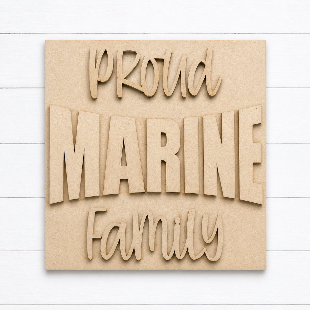 Military 4.25" wood blanks