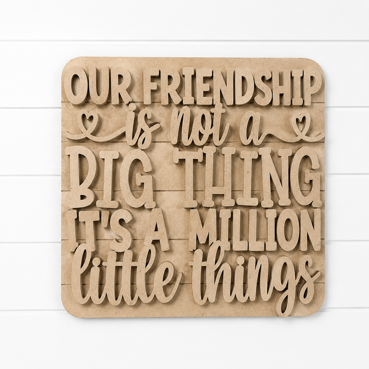 "Best Friend" Tier Tray