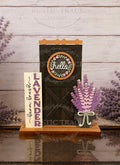 Add on- Lavender Barn Door Insert