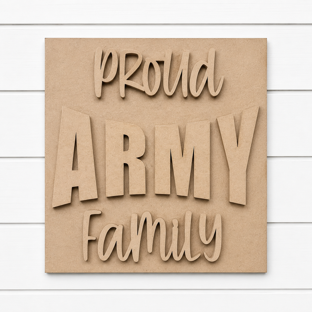 Military 4.25" wood blanks