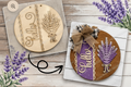 Lavender Door Hanger- Unfinished