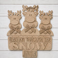 Add on- 12" insert "Dashing through the snow" Truck, Basket and more...