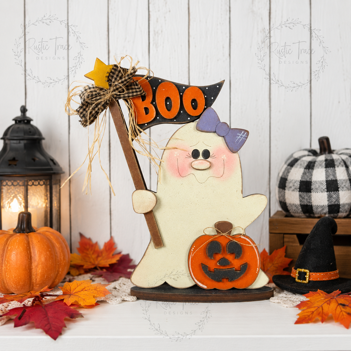 Boo Ghost Shelf Sitter