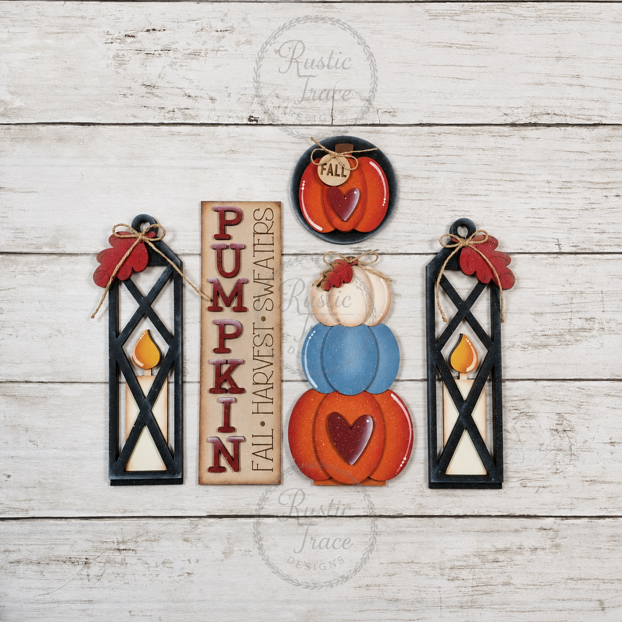 Add on- Pumpkin Fall Barn door insert