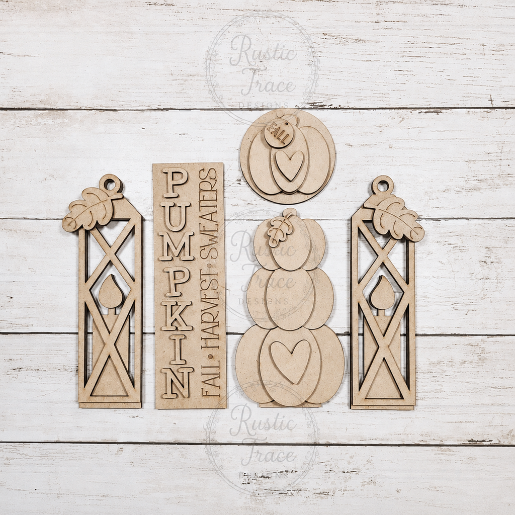 Add on- Pumpkin Fall Barn door insert