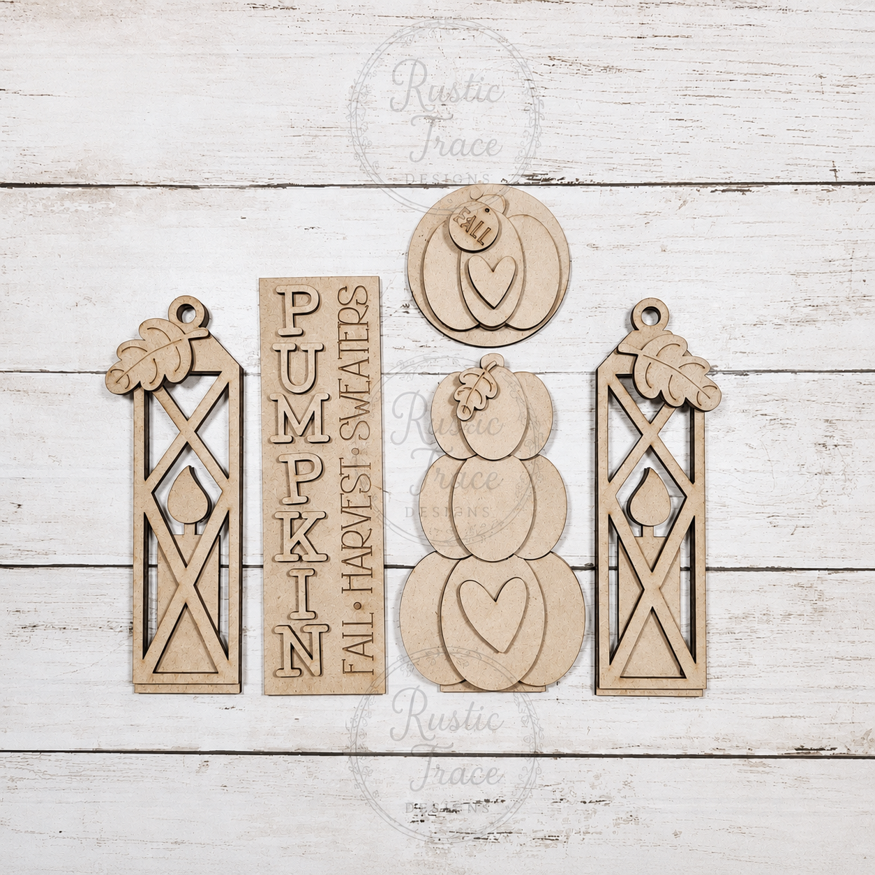 Add on- Pumpkin Fall Barn door insert