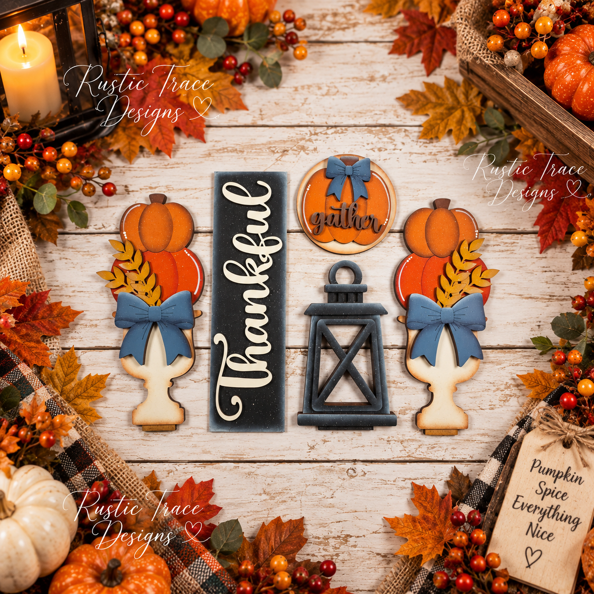 Add on Arch door insert- Thanksgiving