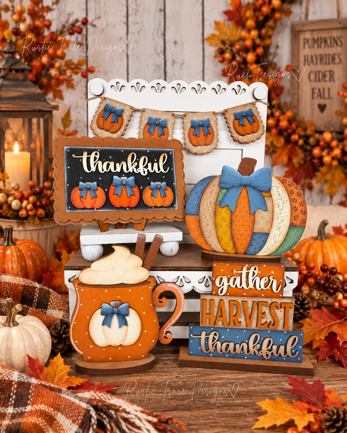 Thanksgiving Tiered Tray