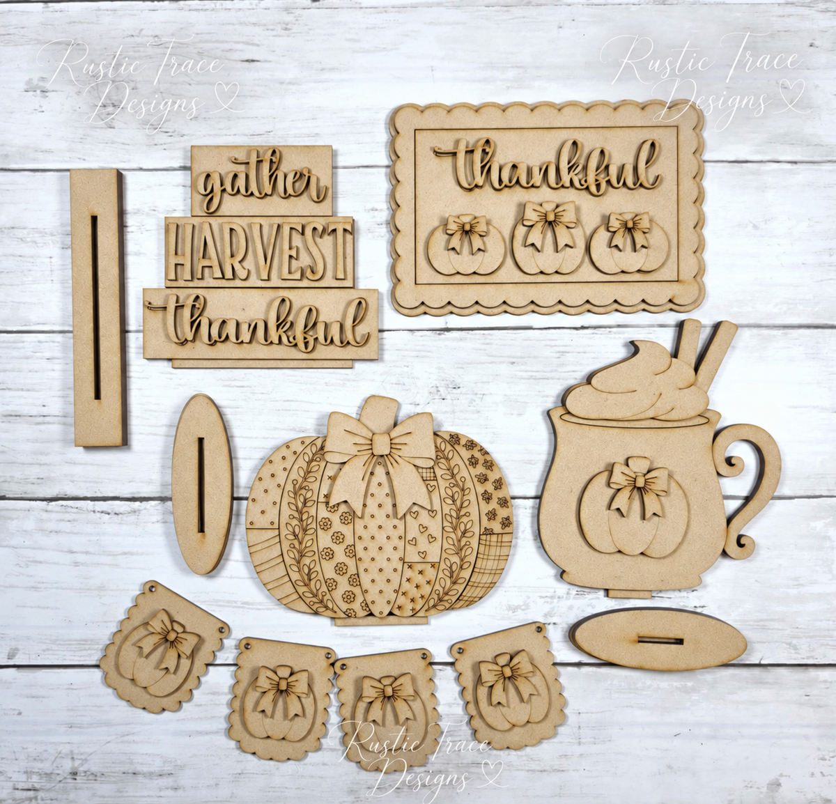 Thanksgiving Tiered Tray