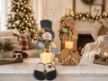 Snowman- Gingerbread Votive Sitter