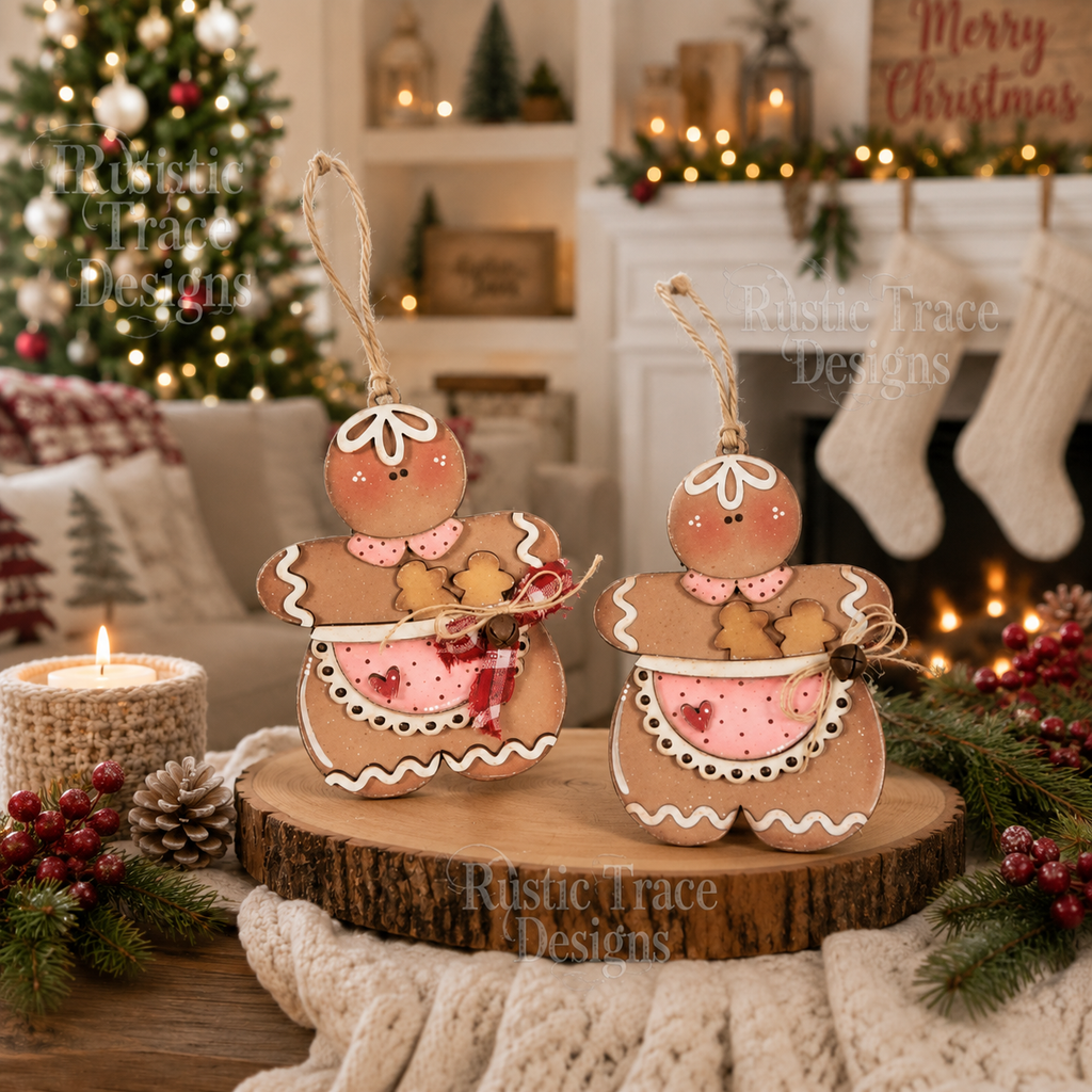 Gingerbread Baking Ornaments