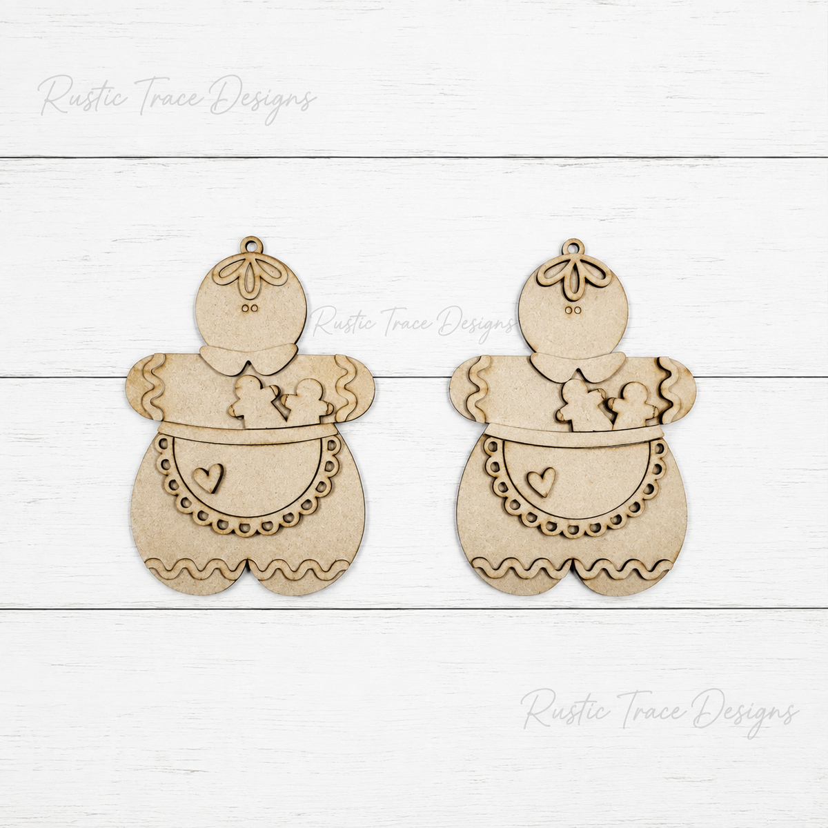 Gingerbread Baking Ornaments