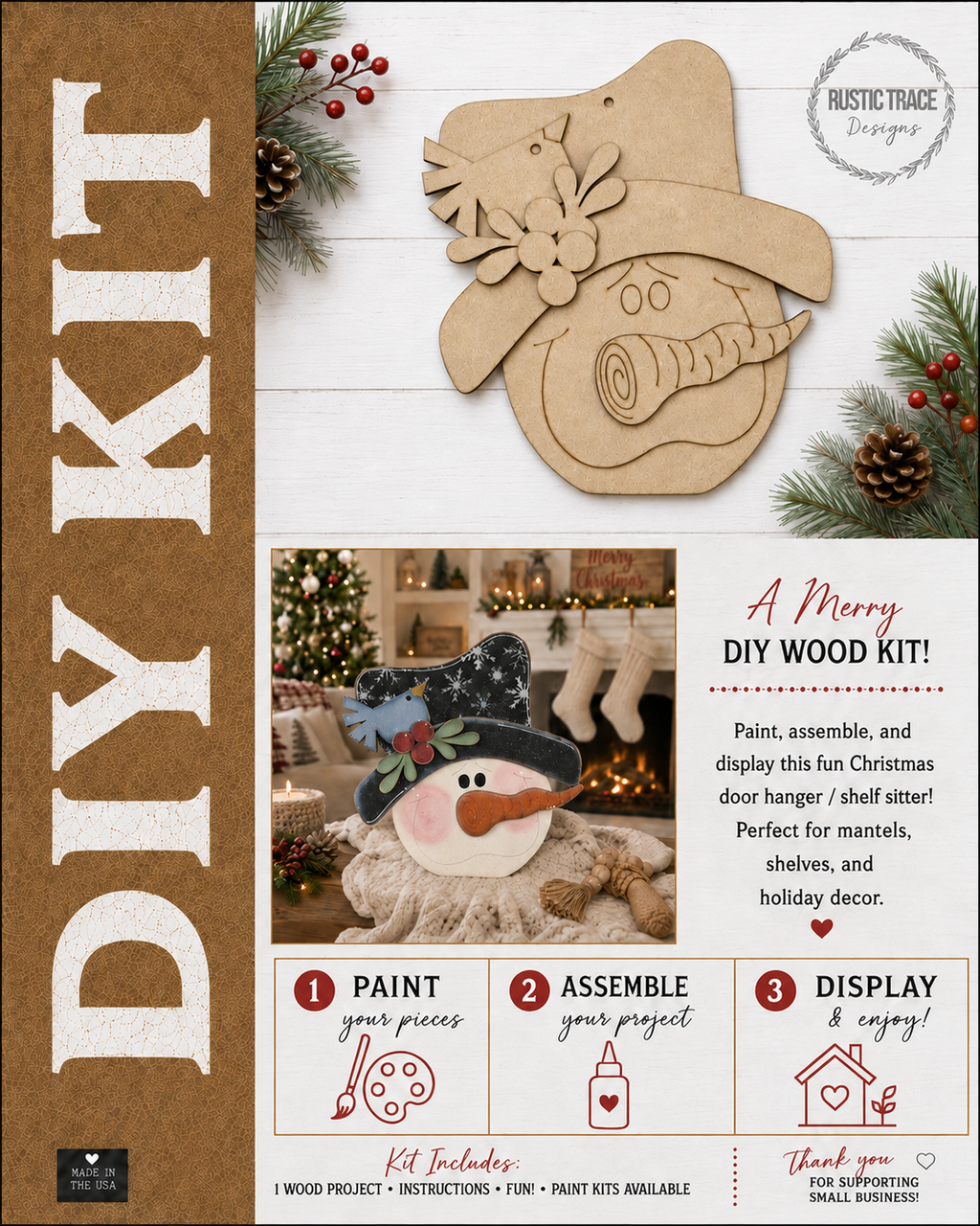 Snowman Shelf Sitter