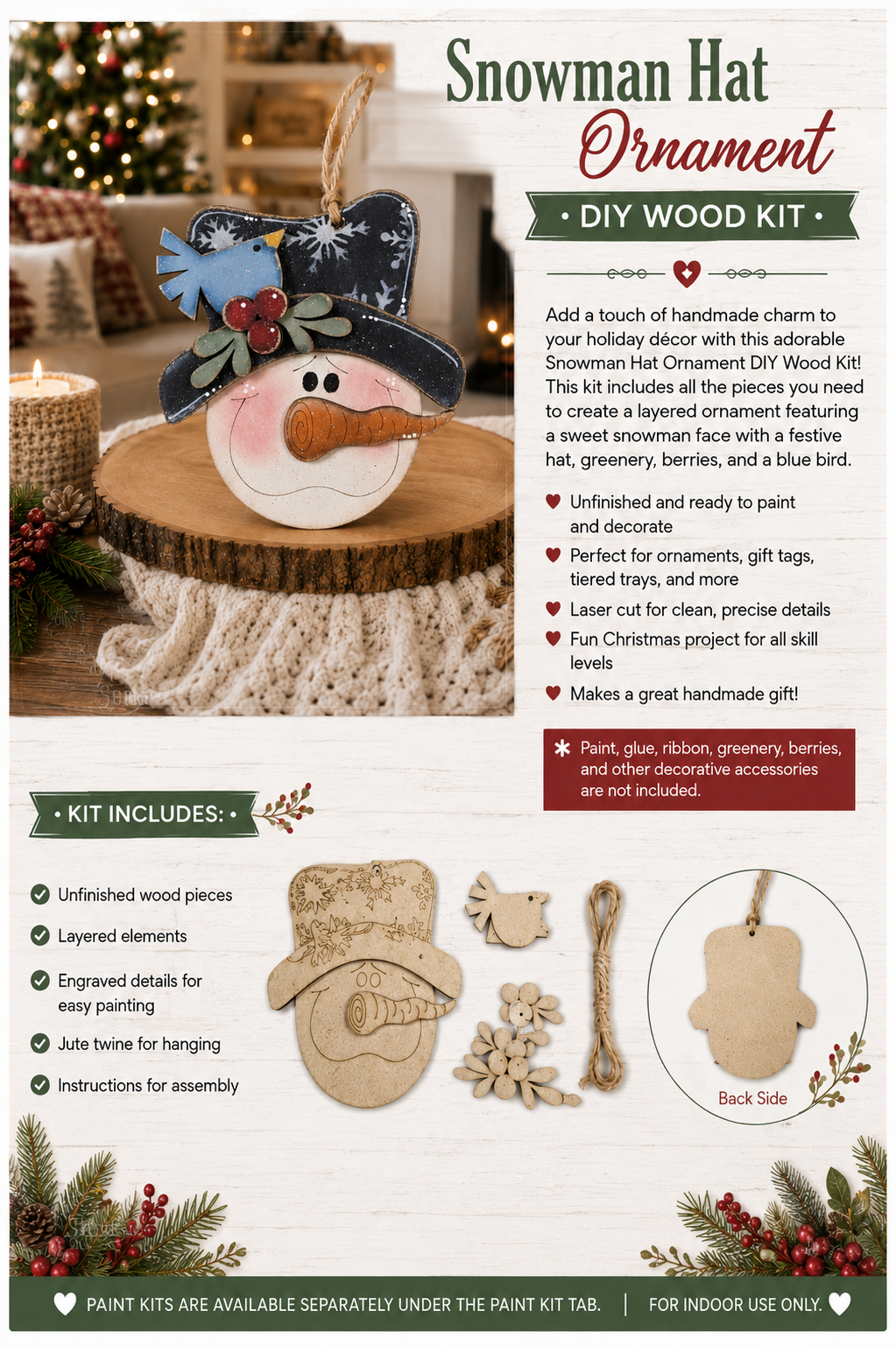Snowman Ornament