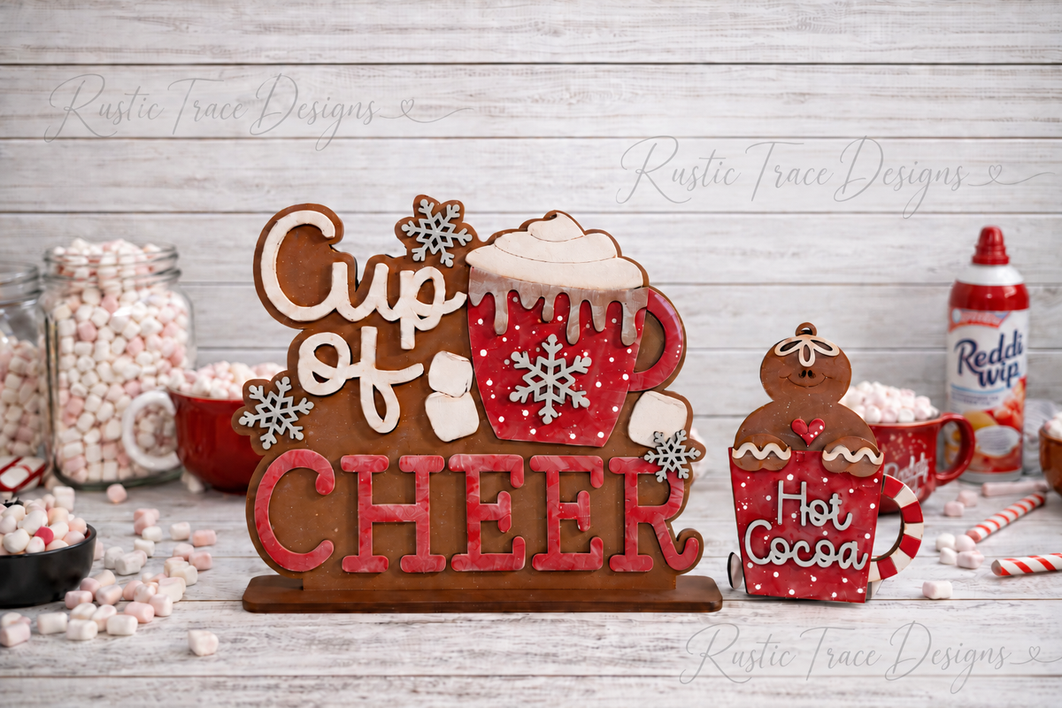 Cup of Cheer Shelf Sitter
