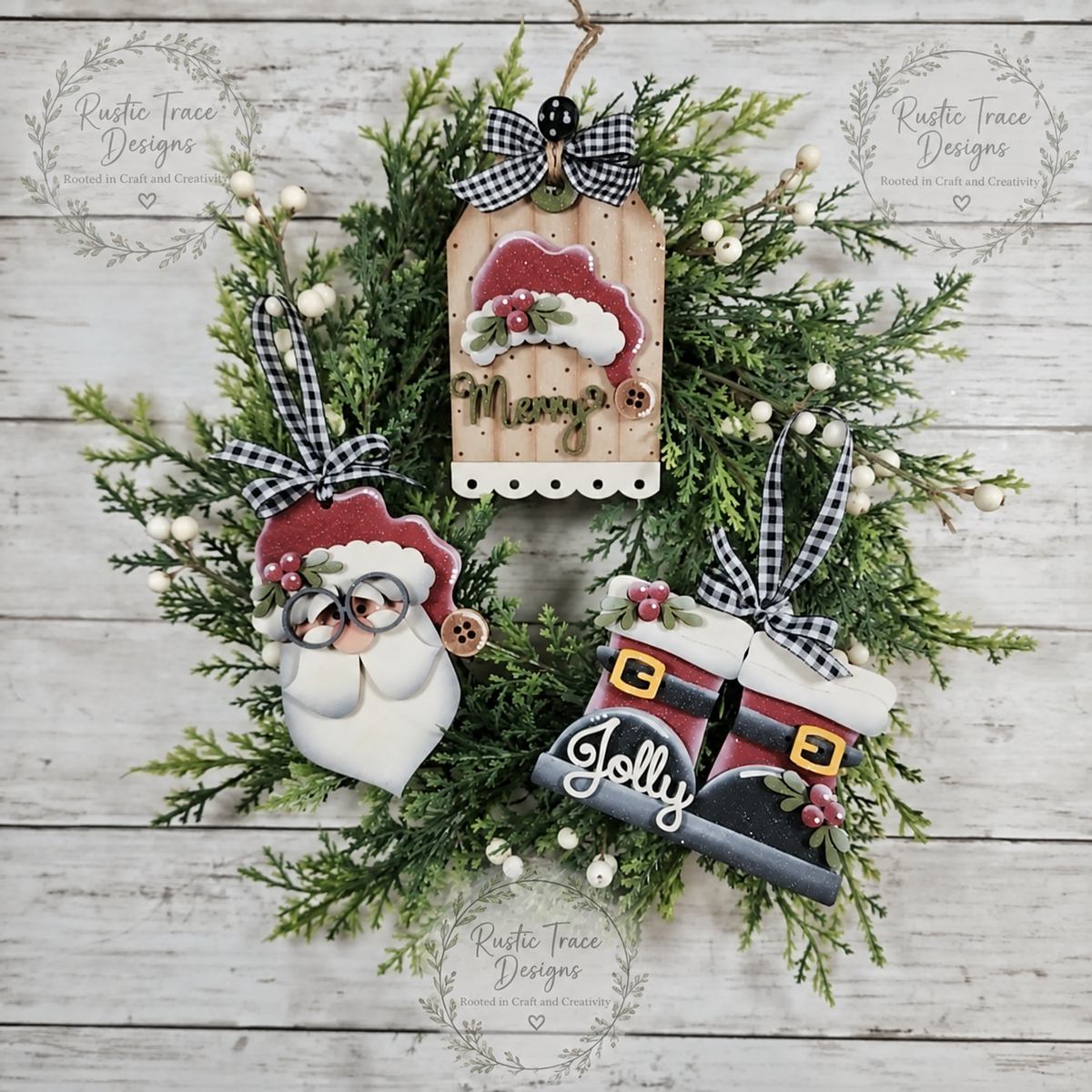 Jolly St Nick Ornament bundle
