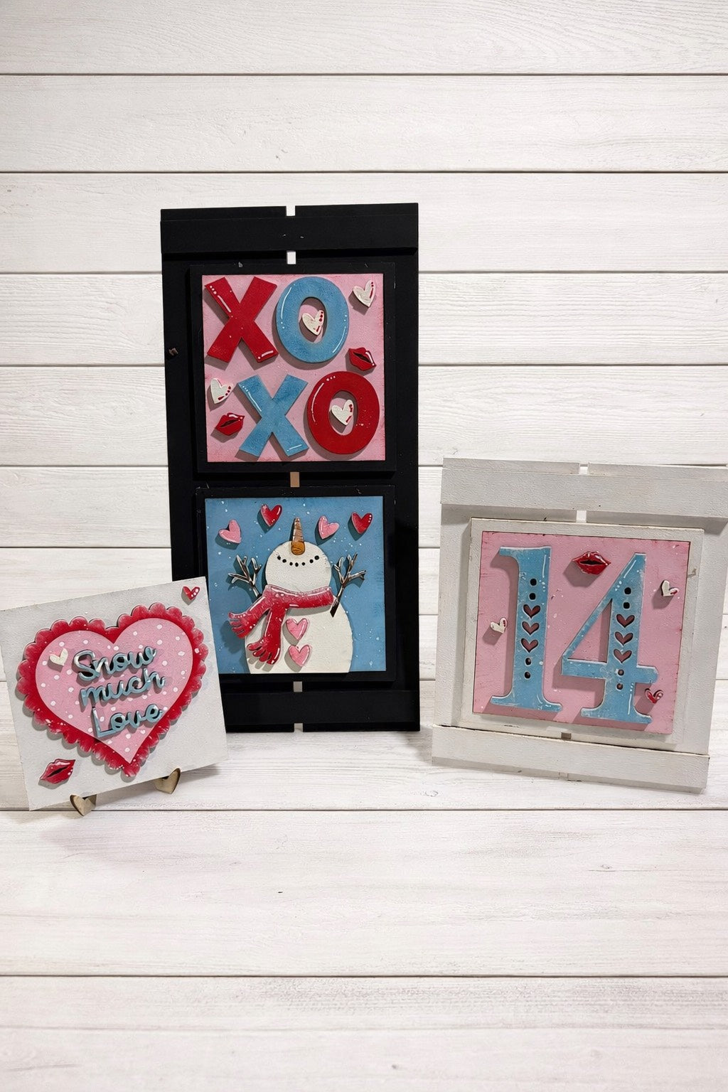 Add on-4.25" interchangeable Sign Valentine Wood Blank
