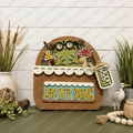 Add on- 12" insert "Frog- Hopping into Spring Truck, Basket and more...