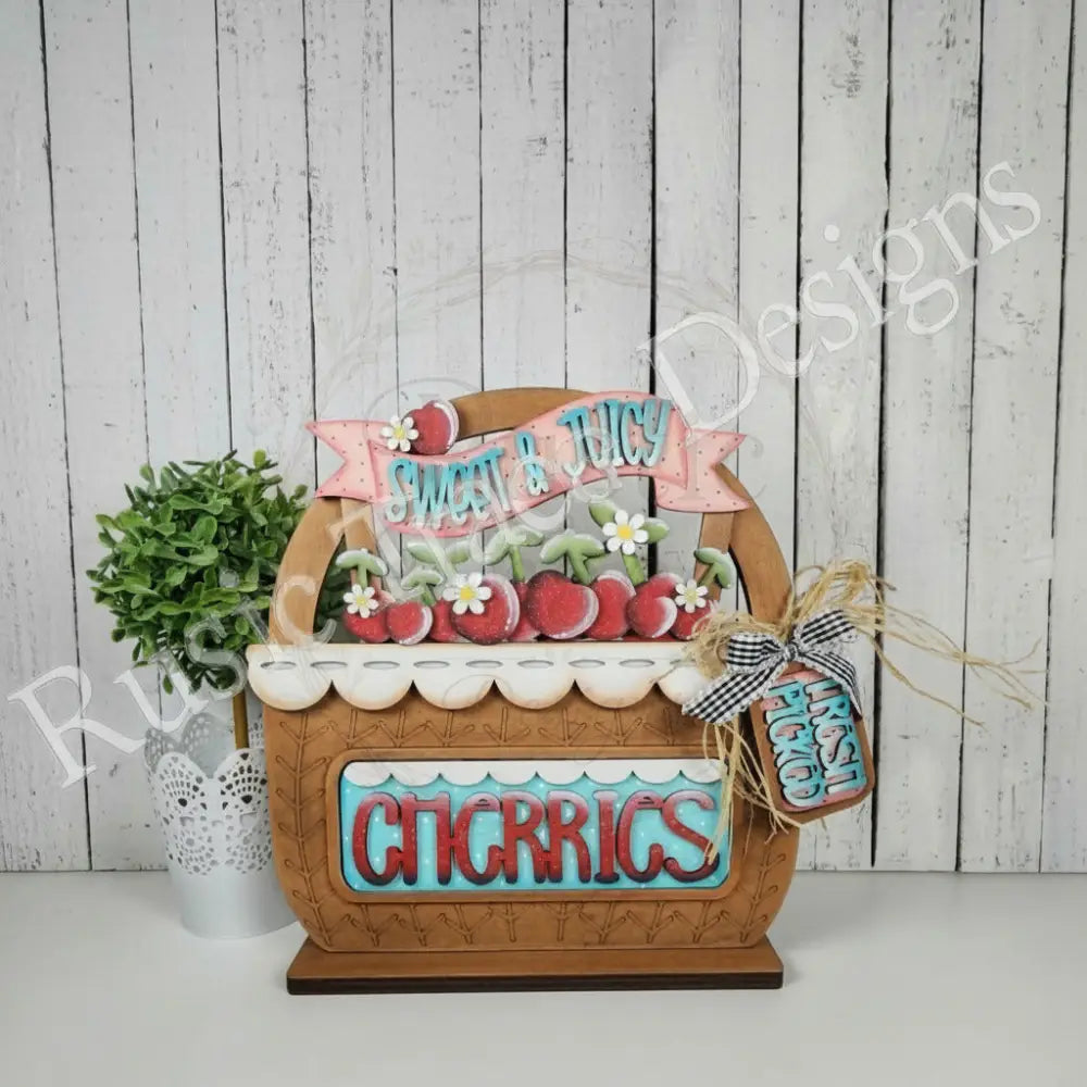 Add on- 12’’ insert ’Cherry’ Farmhouse Truck Basket and more...