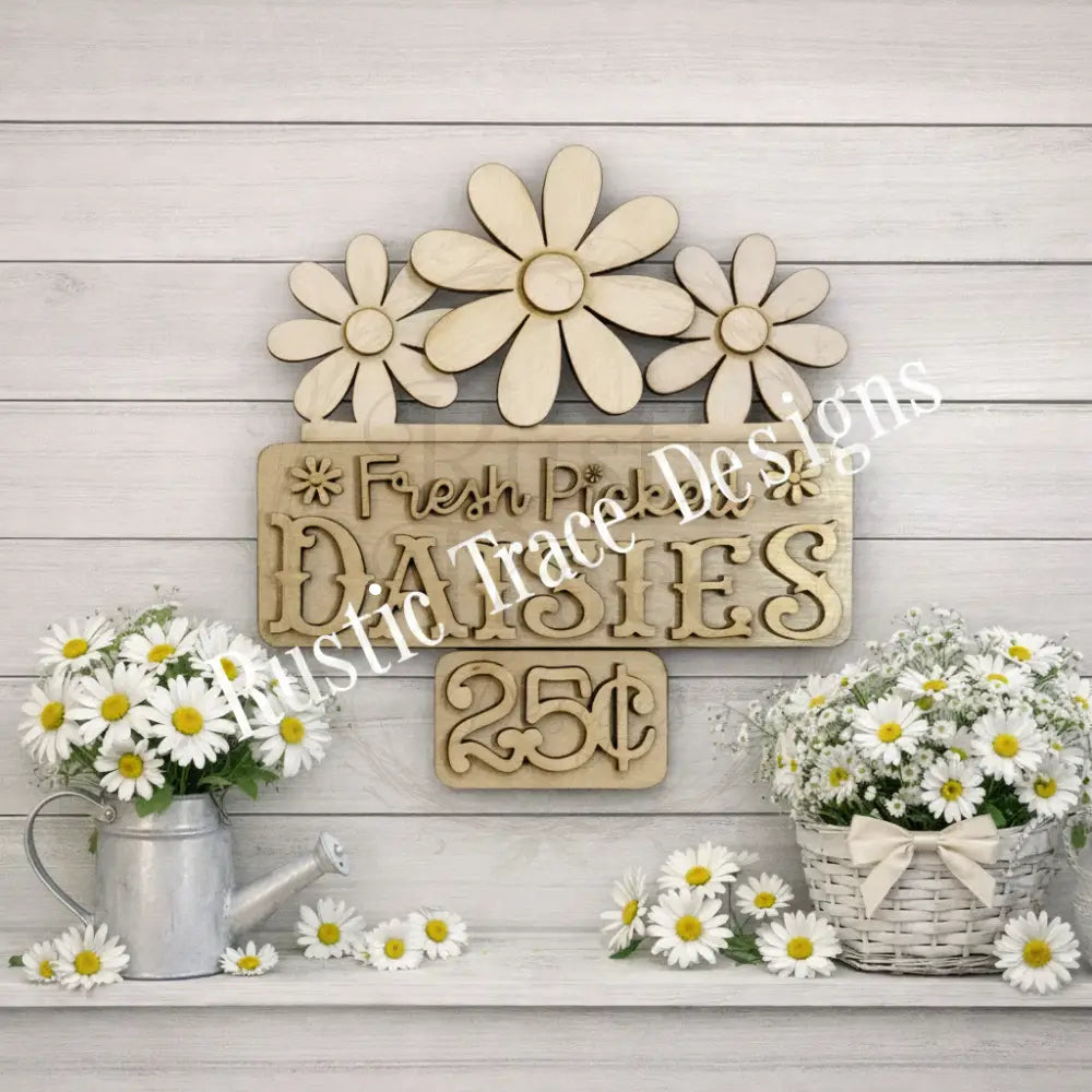 Add on- 12’’ insert ’Fresh Picked Daisies’