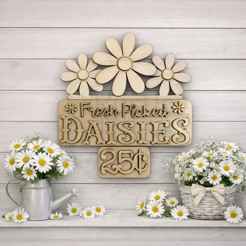 Add on- 12’’ insert ’Fresh Picked Daisies’