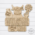 Add on- 12’’ insert ’Highland Cow’ Truck Basket and more...