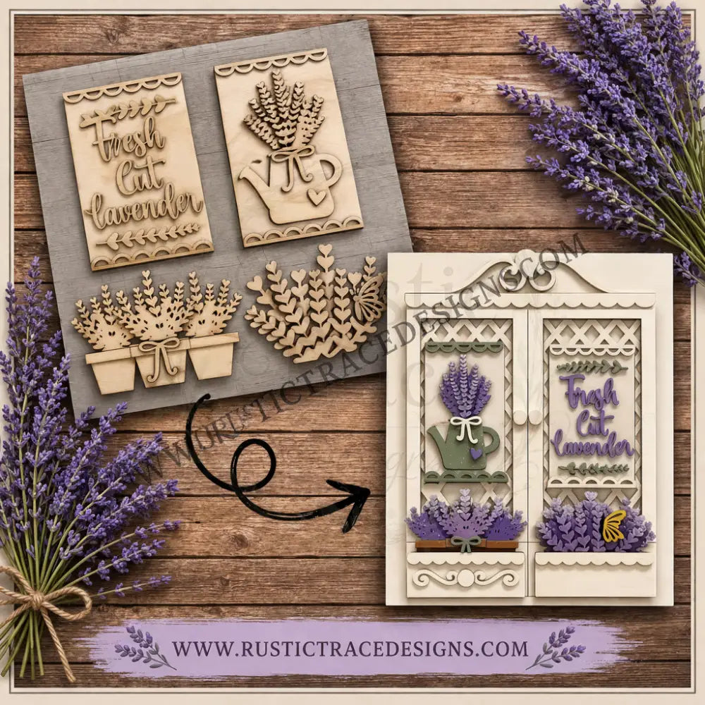 Add on- Lavender Lattice Cottage