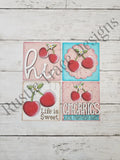 Cherries 4.25’’ wood blanks