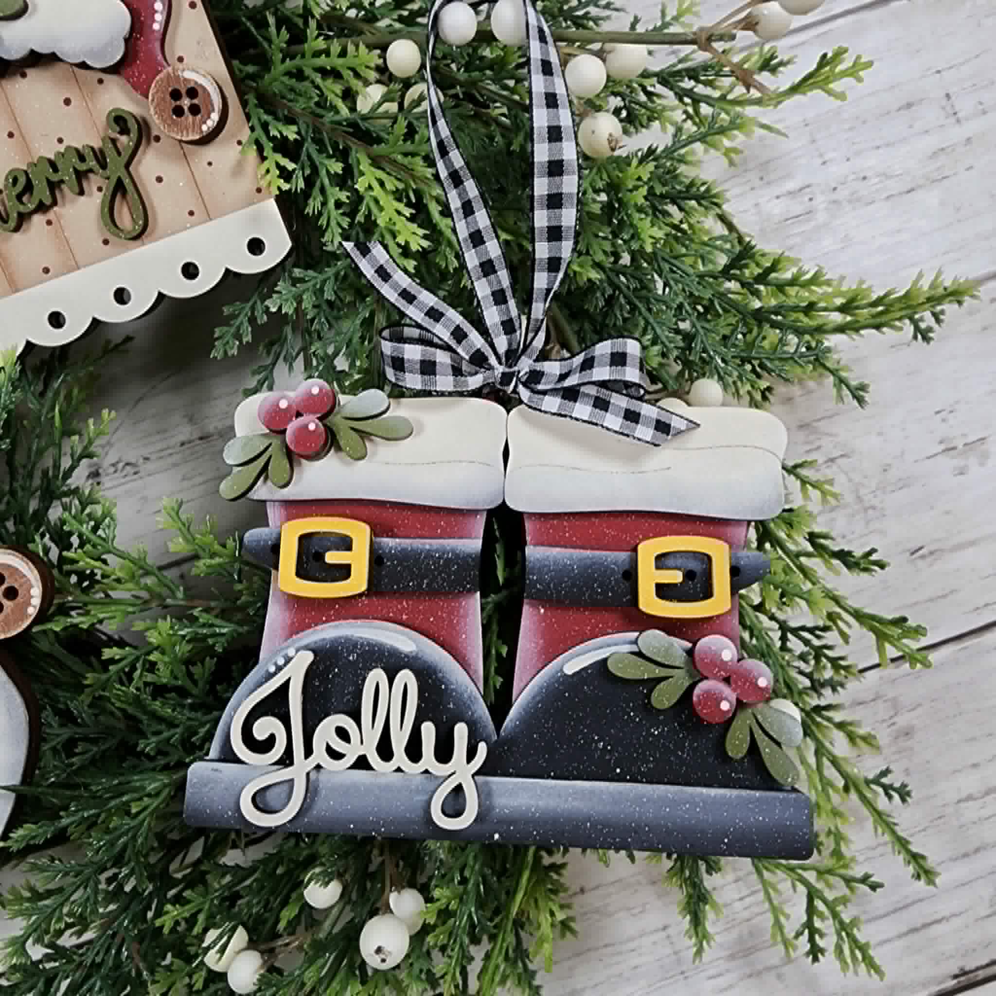 Jolly St Nick Ornament bundle