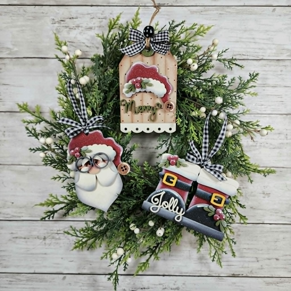 Jolly St Nick Ornament bundle