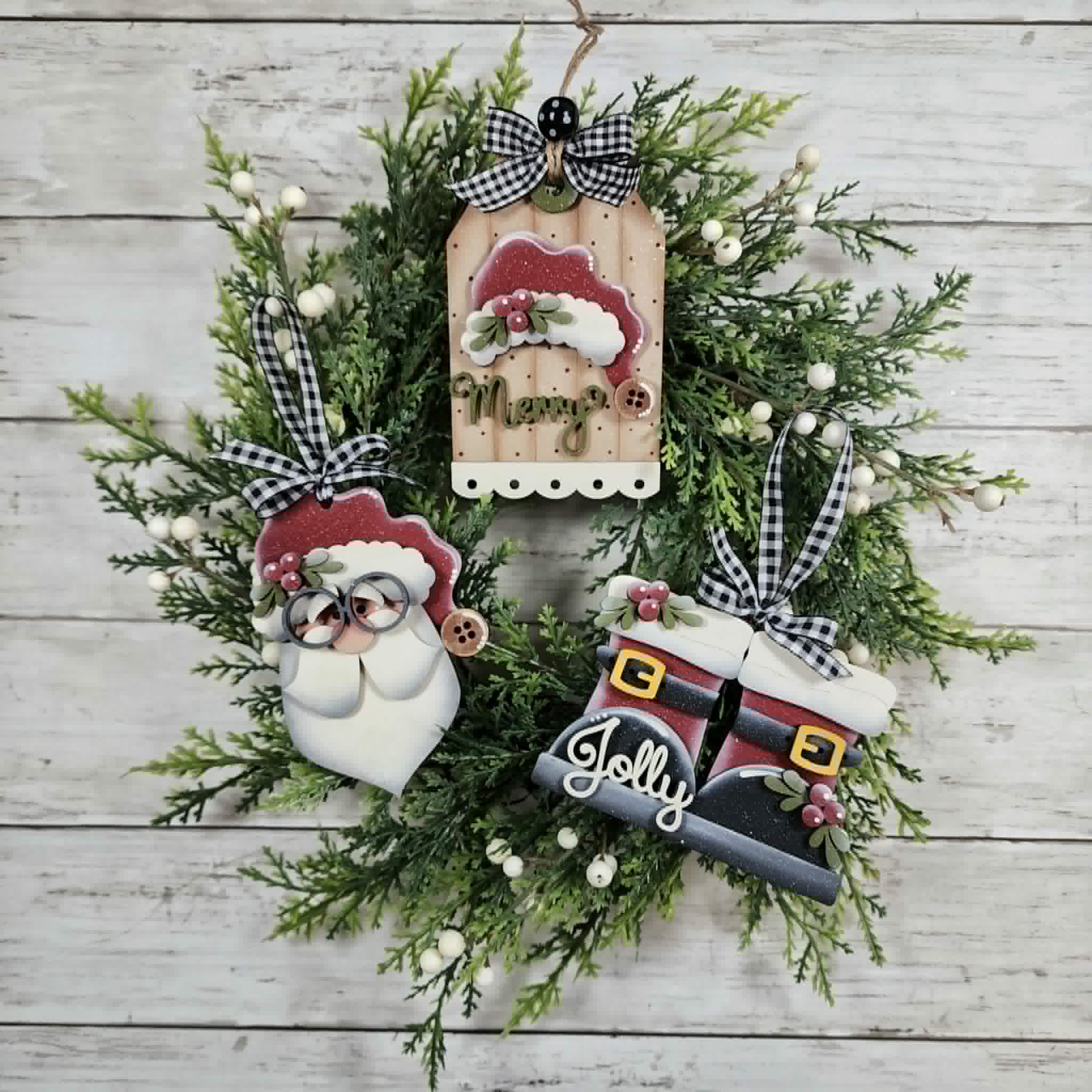 Jolly St Nick Ornament bundle
