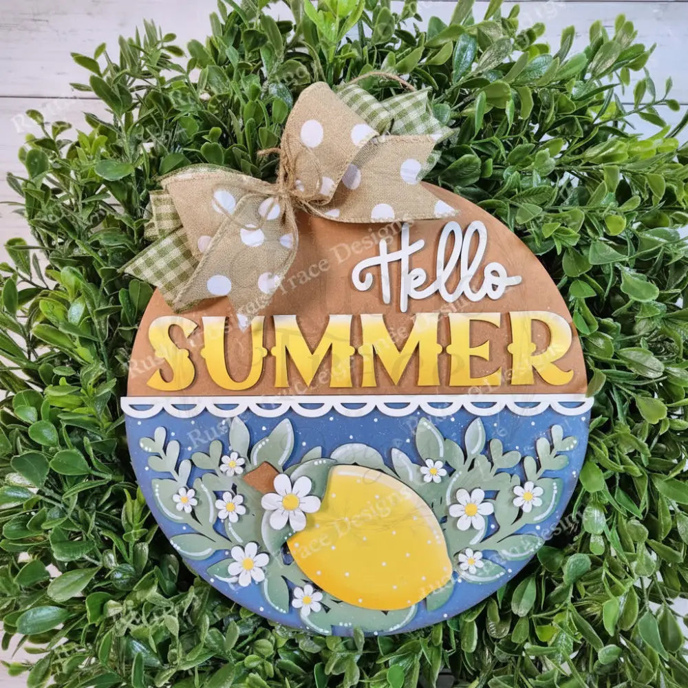 Lemon Door Hanger 14’’16’’18’’