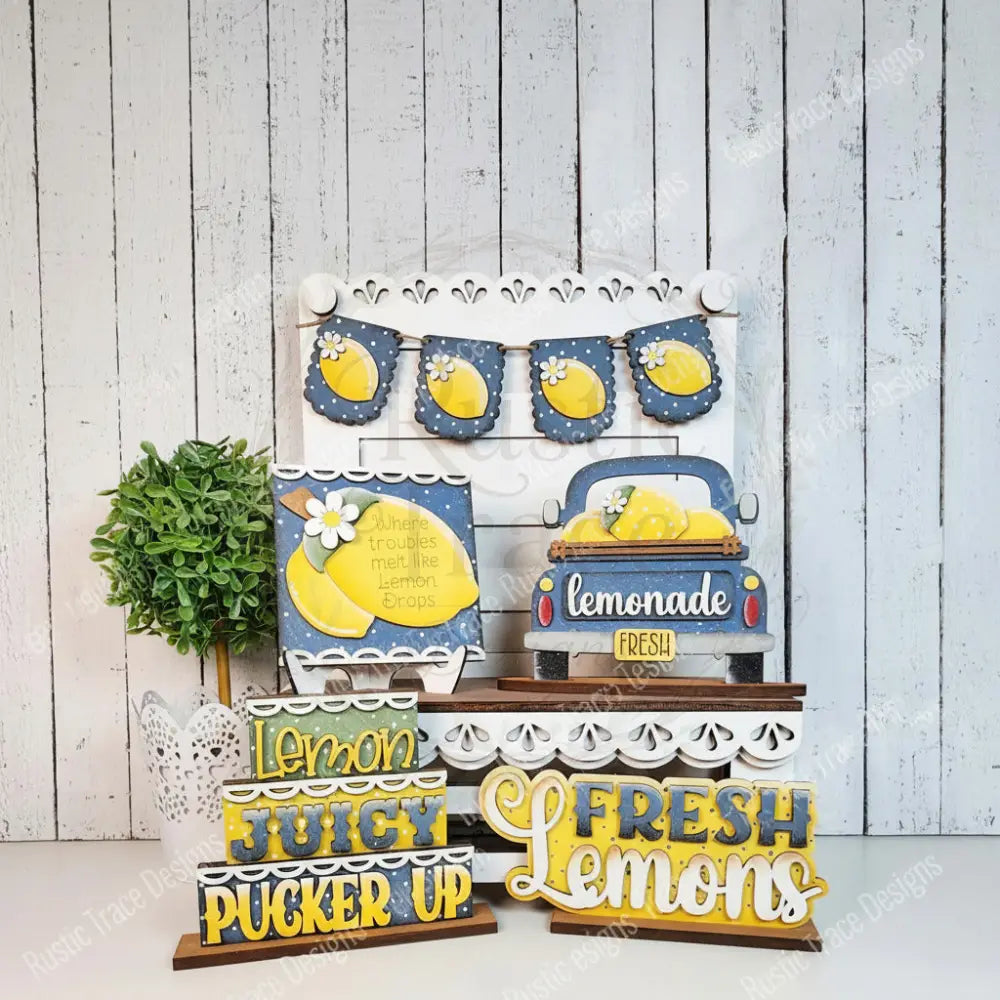 ’Lemon’ Tier Tray Wood Blanks
