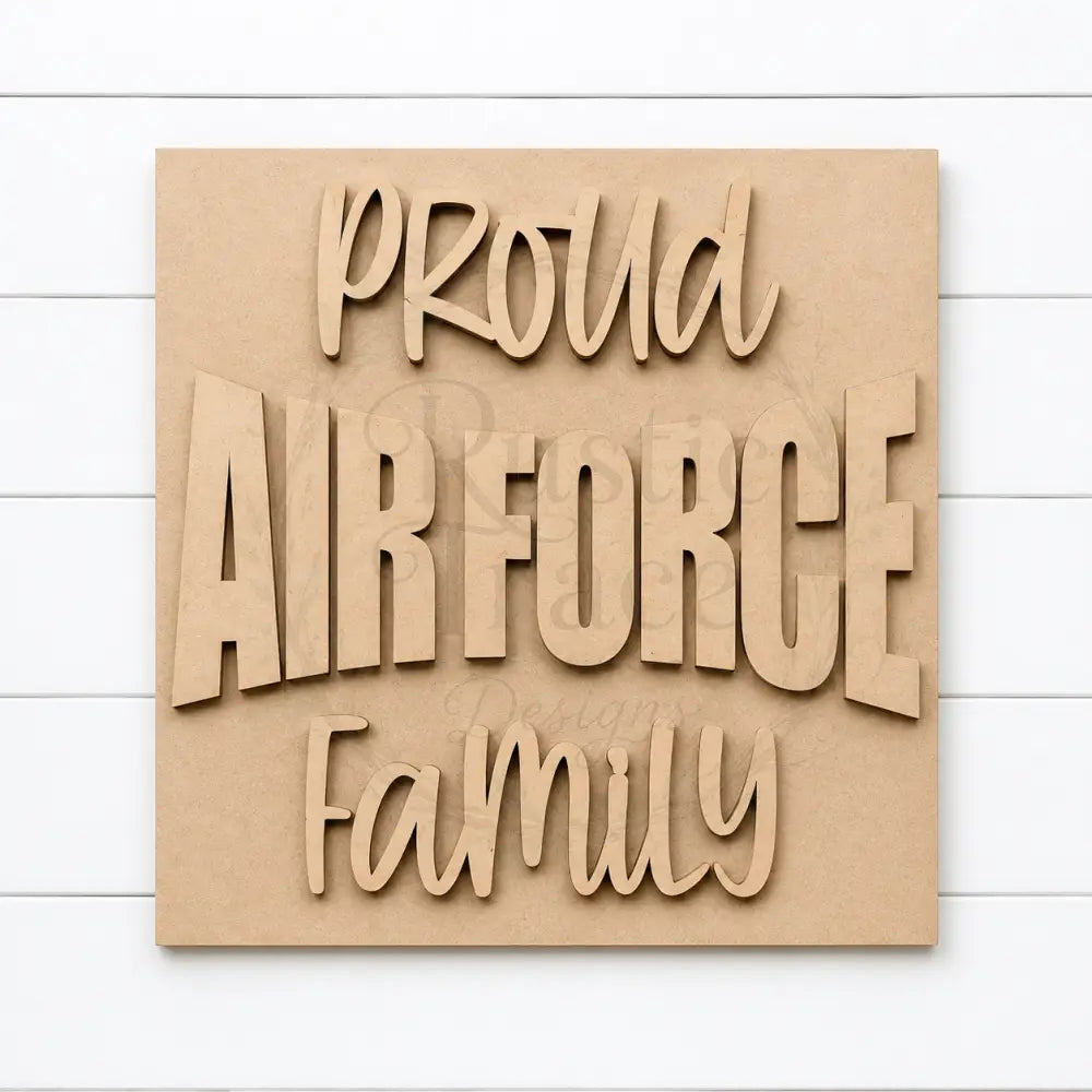 Military 4.25’’ wood blanks - Air Force