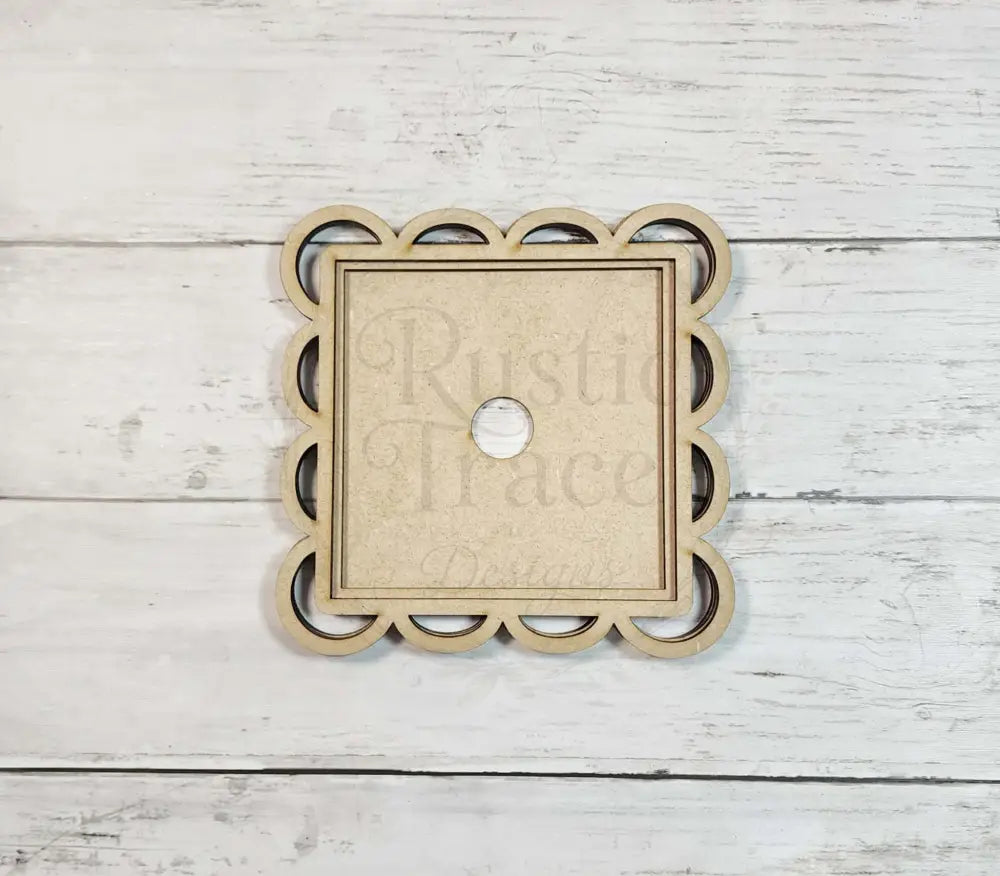 Scallop 4.5’’ interchangeable frame