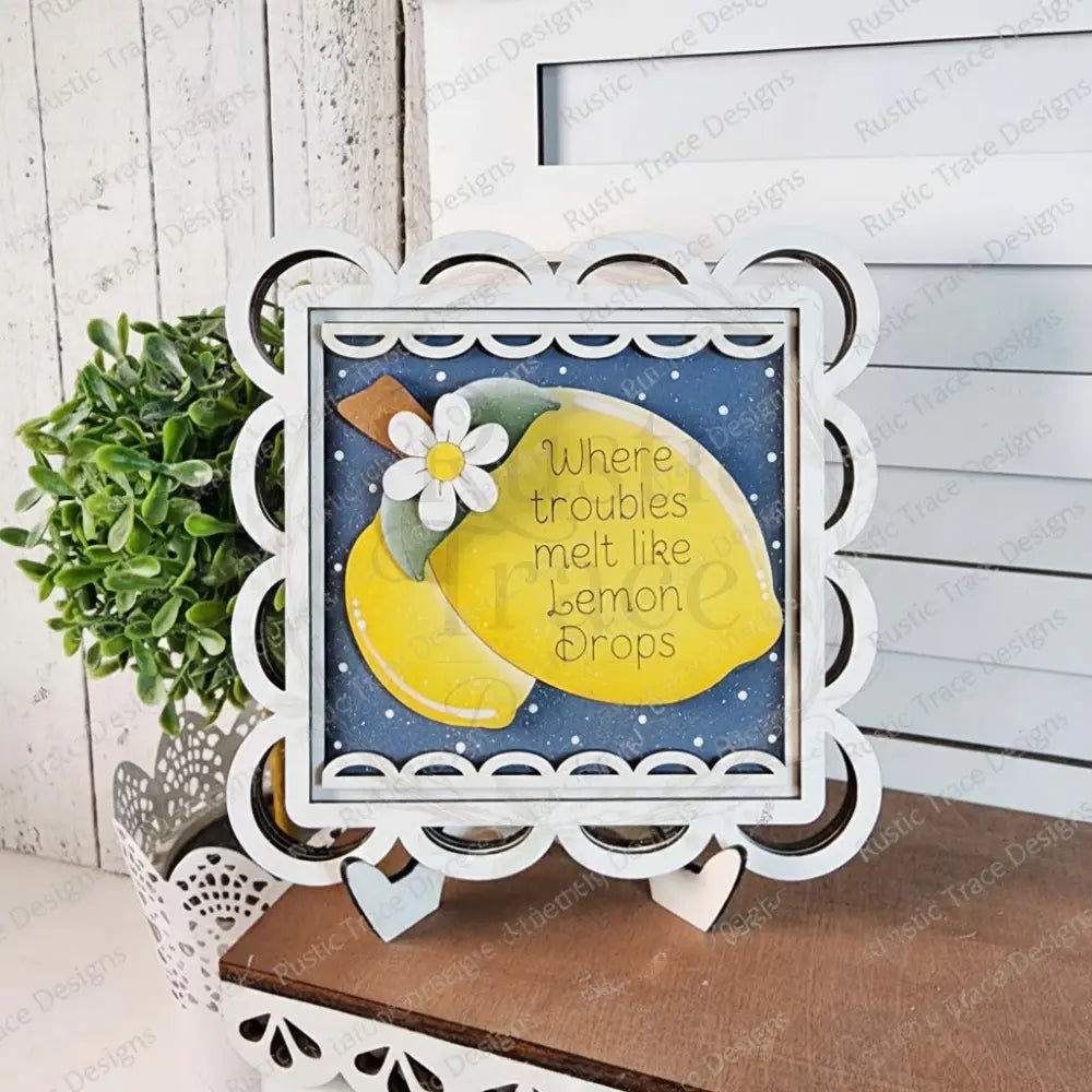 Scallop 4.5’’ interchangeable frame