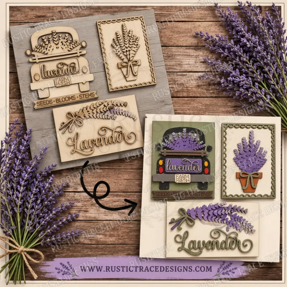 Shelf Sitters - Lavender